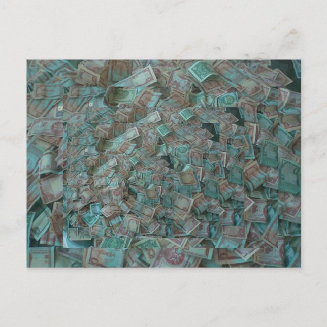 Postal Dinero monetario (Anverso)