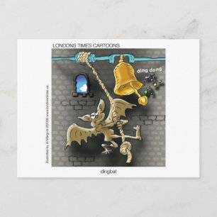 Postal Dingbat Funny Personalizado Regalos Tees & Collect