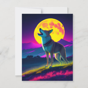 Postal Dingo a la luz de la luna de miel
