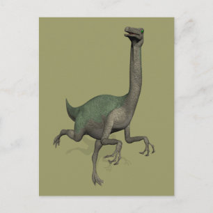 Postal Dino Dinosaur Gallimimus
