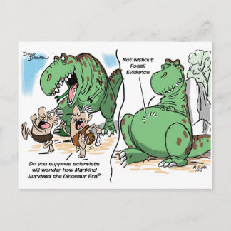 Postal Dino Doodle Personalizado