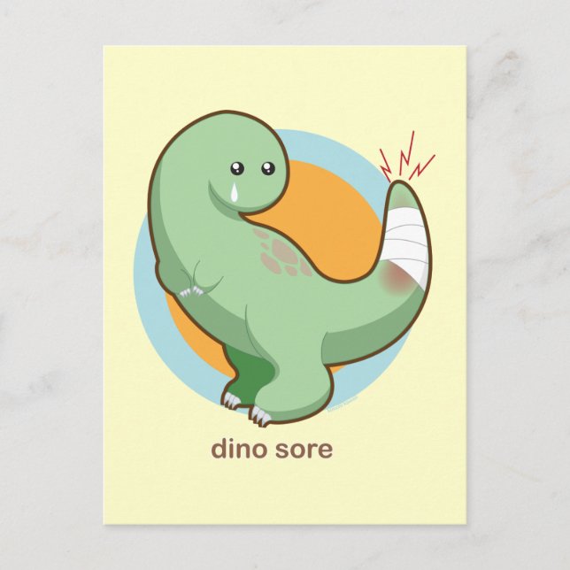 Postal Dino Sore (Anverso)