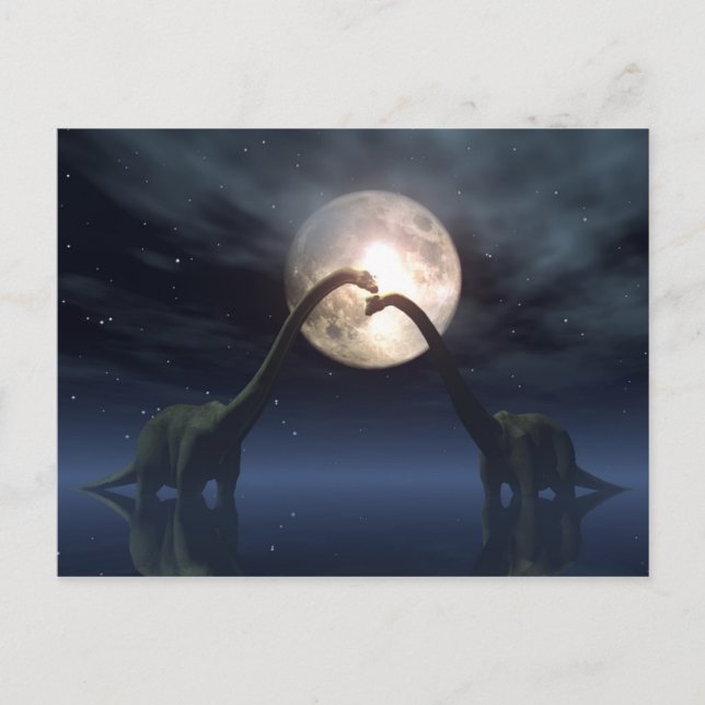 Postal Dinolove (Anverso)