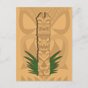Postal Dinosaur Tiki Totem