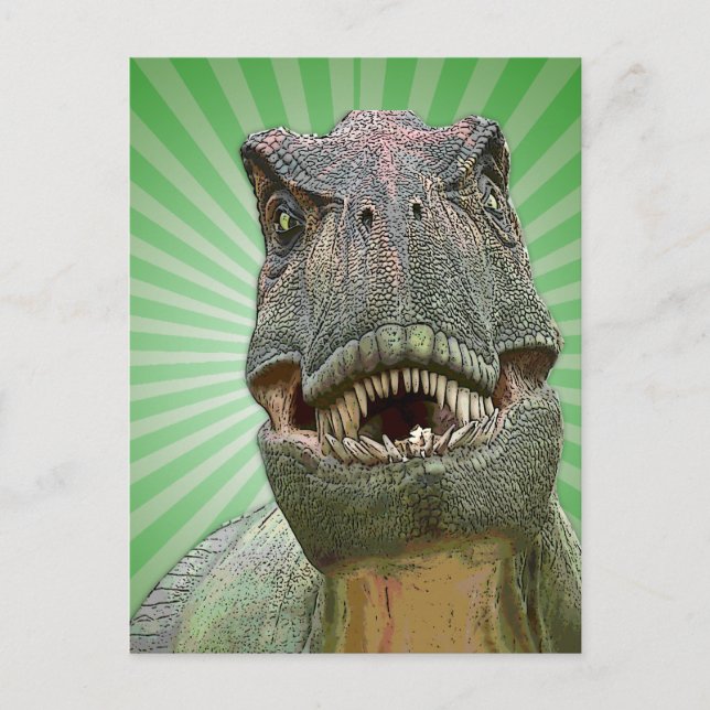 Postal Dinosaur Tyrannosaurus rex (Anverso)