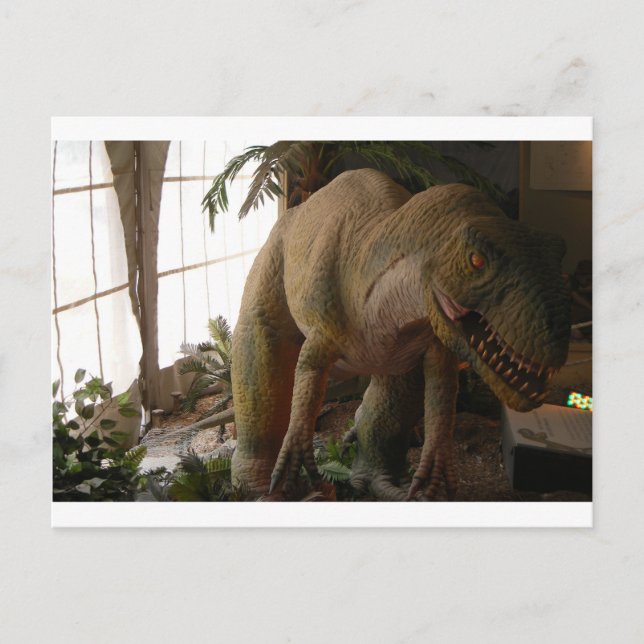 Postal dinosaurio (Anverso)