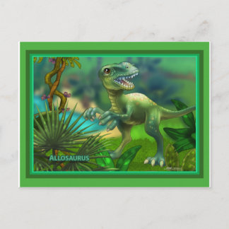 Postal Dinosaurio