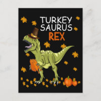 Dinosaurio del Día de Acción de Gracias Saurus Rex