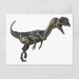 Postal Dinosaurio del Dilophosaurus