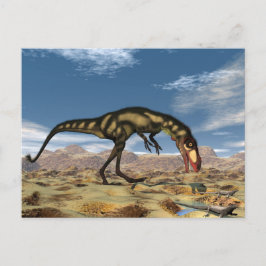 Postal Dinosaurio Dilong - rendimento 3D