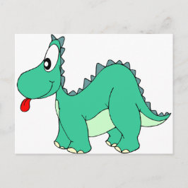 Postal Dinosaurio personalizado