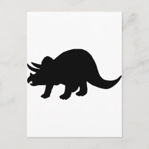 Postal Dinosaurio - Triceratops