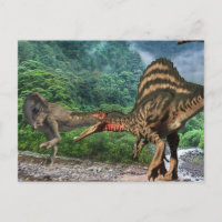 Dinosaurio Tyrannosaurus Spinosaurus 