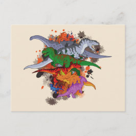 Postal Dinosaurios