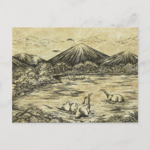 Postal Dinosaurios