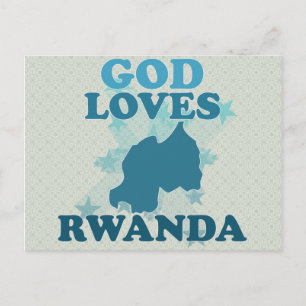 Postal Dios ama a Ruanda