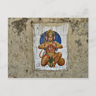 Postal Dios del mono