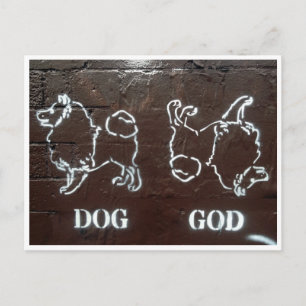 Postal dios del perro