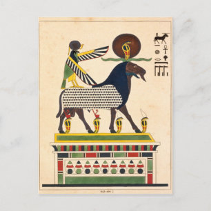Postal dios egipcio Amun-Ra