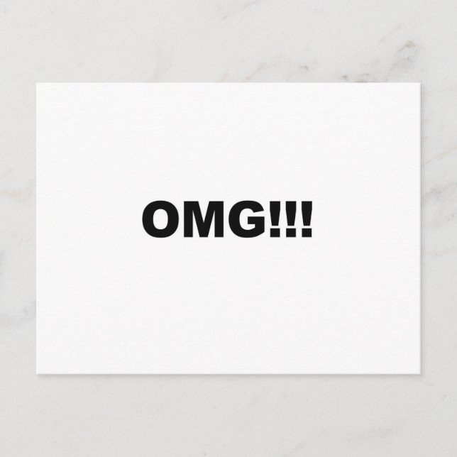 Postal ¡¡¡Dios mío!!! (Anverso)