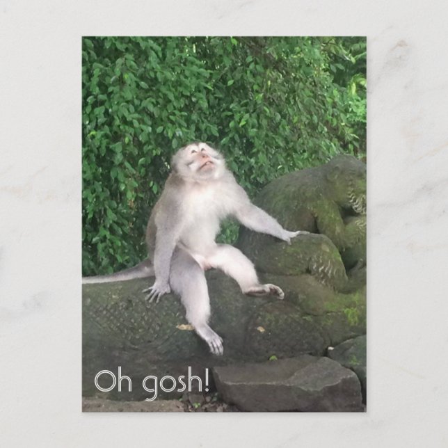 Postal Dios mío (Anverso)