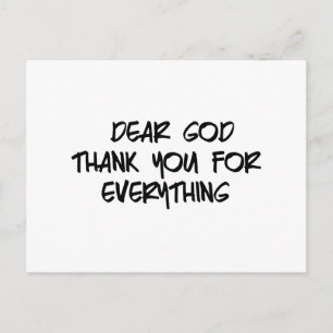 POSTAL DIOS MÍO GRACIAS POR TODO