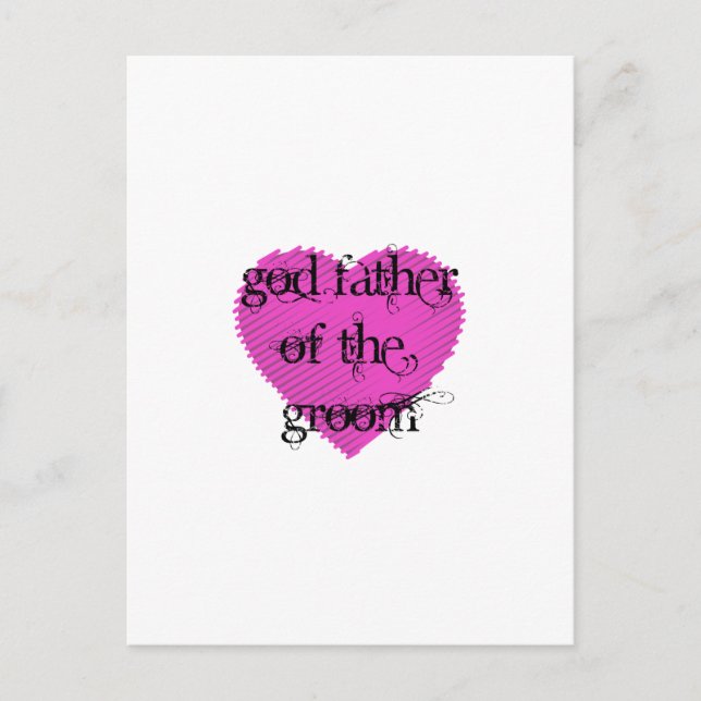 Postal Dios Padre del Groom (Anverso)