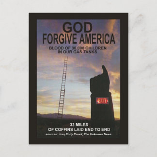 Postal Dios Perdone a Estados Unidos