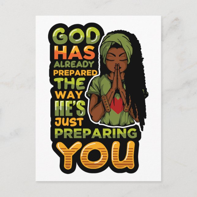 Postal Dios ya ha preparado la manera en que él se prepar (Anverso)