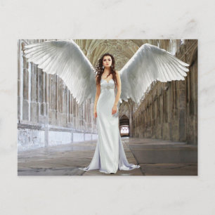 Postal Diosa Ángel