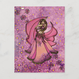 Postal Diosa Bailarina de Vientre                        