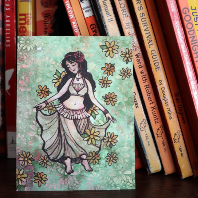 Postal Diosa Bailarina de Vientre                         (Subido por el creador)