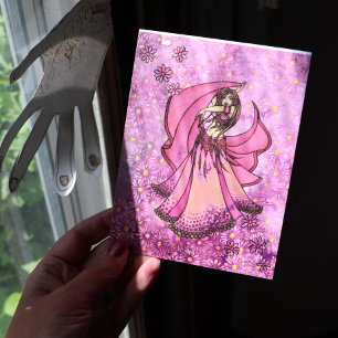 Postal Diosa Bailarina de Vientre