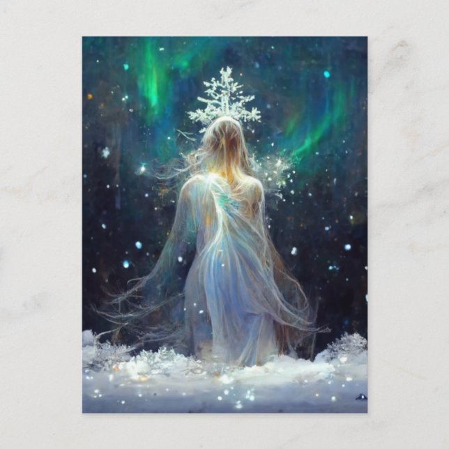 Postal Diosa de Aurora (Anverso)