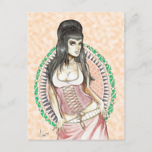 Postal Diosa de DESTINO
