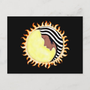 Postal Diosa de la Luna 2