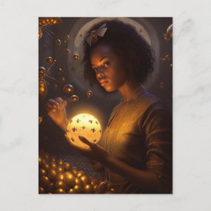 Postal Diosa de los insectos cifi