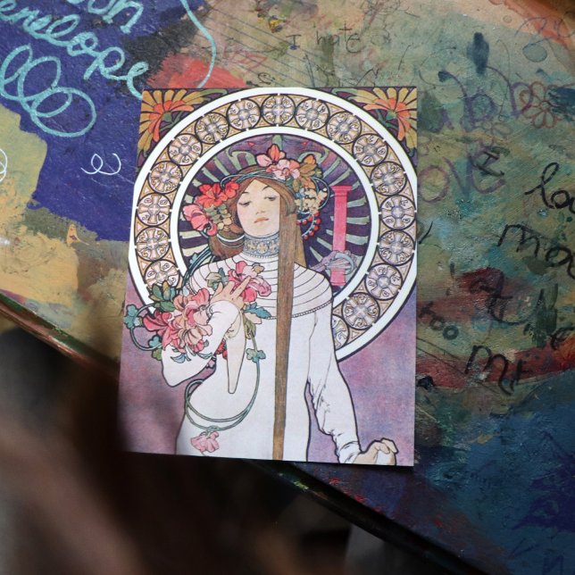 Postal Diosa de Mucha (Subido por el creador)