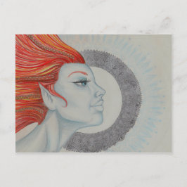 Postal Diosa del tambor