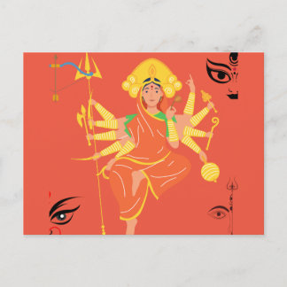 Postal Diosa Durga