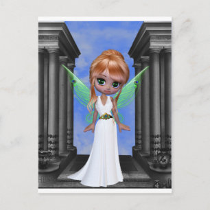 Postal Diosa griega "Hera" de hadas