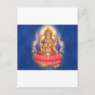 Postal Diosa hindú Laxmi Devi Mata
