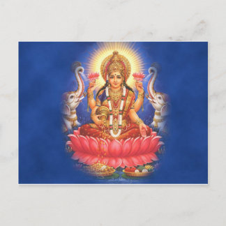 Postal Diosa hindú Laxmi Devi Mata
