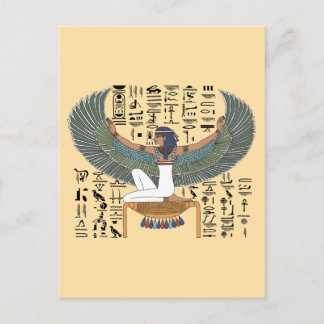 Postal Diosa Isis - Historia del Antiguo Egipto