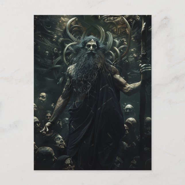 Postal Dioses y Monstruos - Hades II (Anverso)