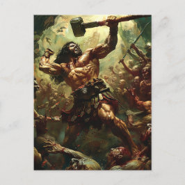 Postal Dioses y Monstruos - Hércules