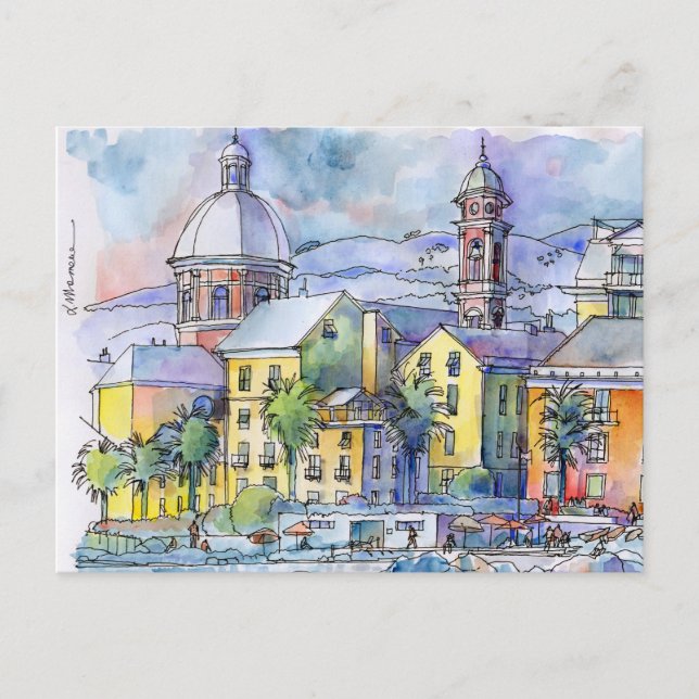 Postal Dipinte facciato (Anverso)