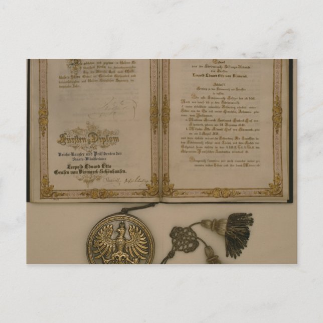 Postal Diploma de Prince (Anverso)