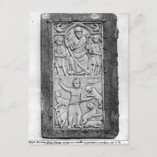 Postal Diptillos consulares de Aetius, panel izquierdo