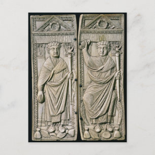 Postal Diptych de Boethius Consul en 487 AD